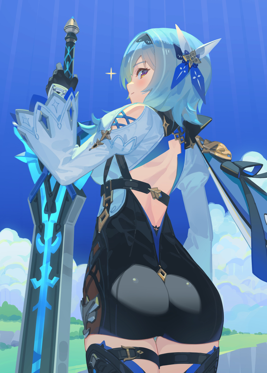 This is a pixiv picture whose title is エウルア.