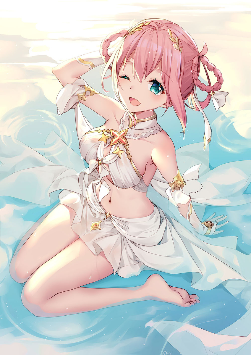 This is a pixiv picture whose title is ユイ.