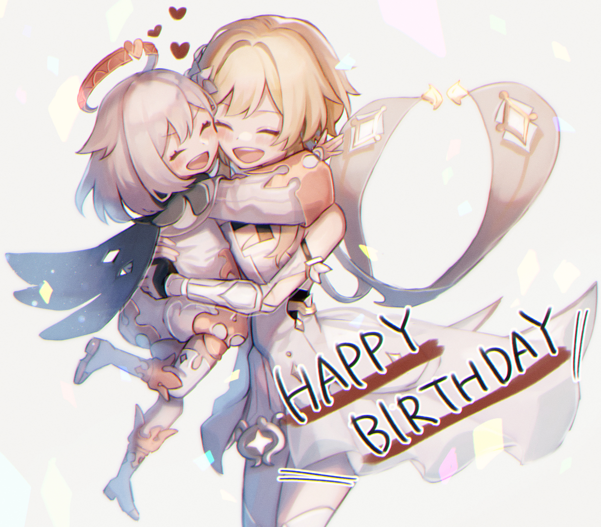 This is a pixiv picture whose title is パイモン誕生日おめでとう！！！！！！！！！！.