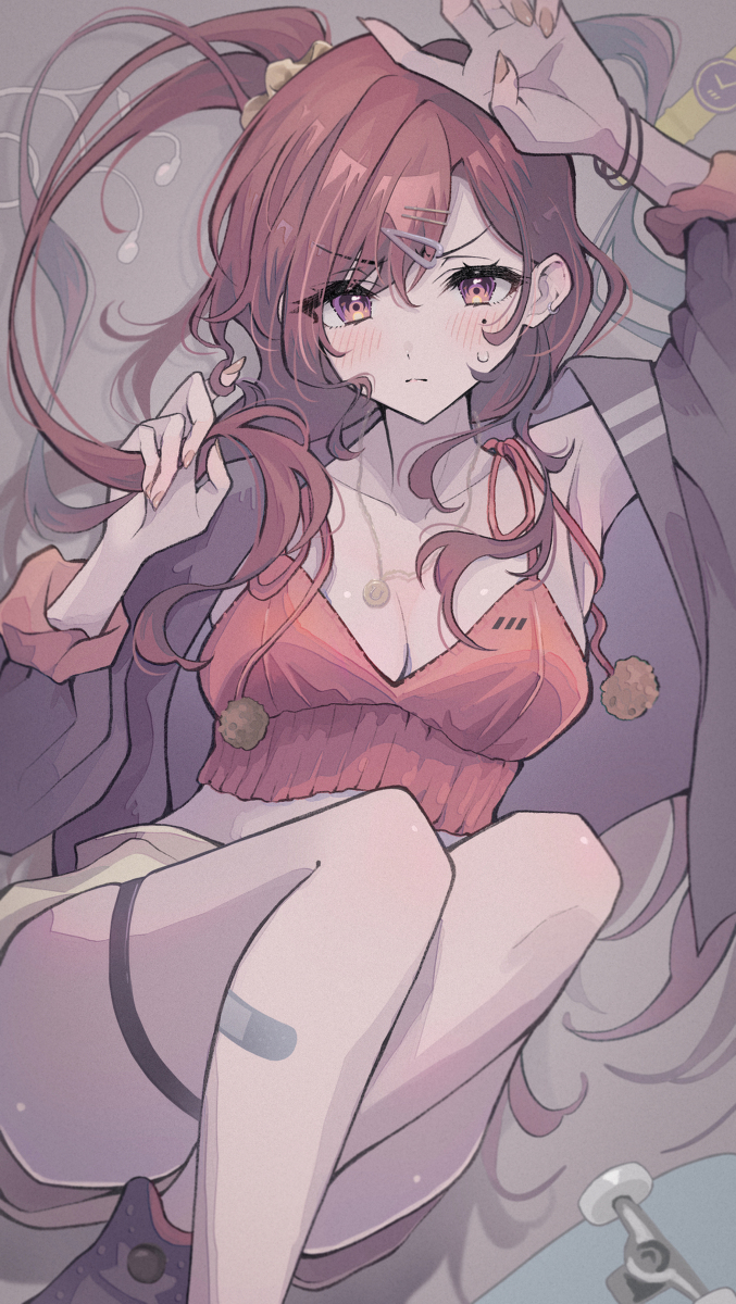 This is a pixiv picture whose title is ロング円香.