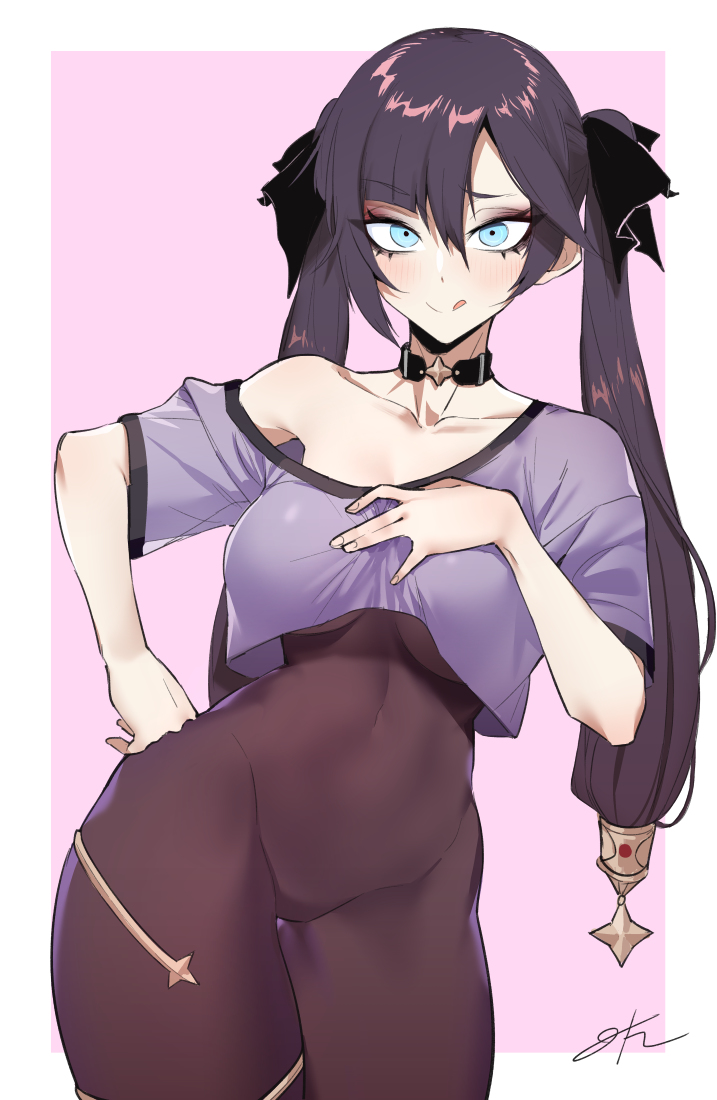 This is a pixiv picture whose title is Mona.