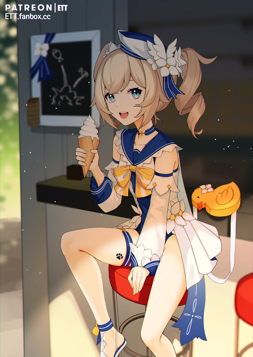 This is a pixiv picture whose title is Barbara.