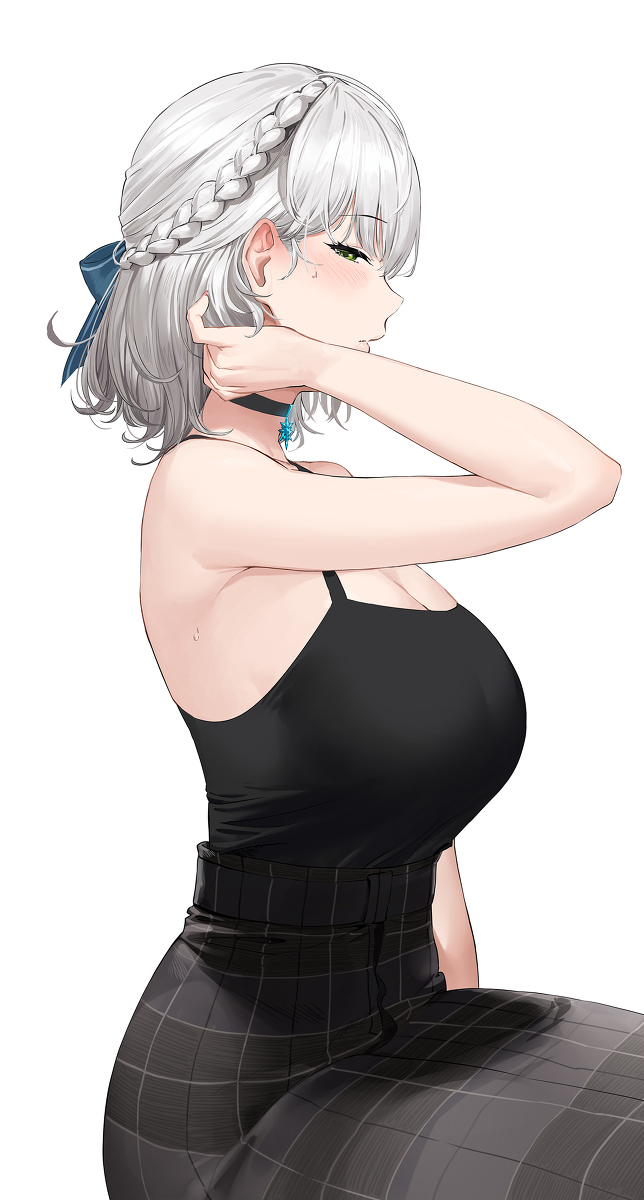 This is a pixiv picture whose title is 白銀ノエル.