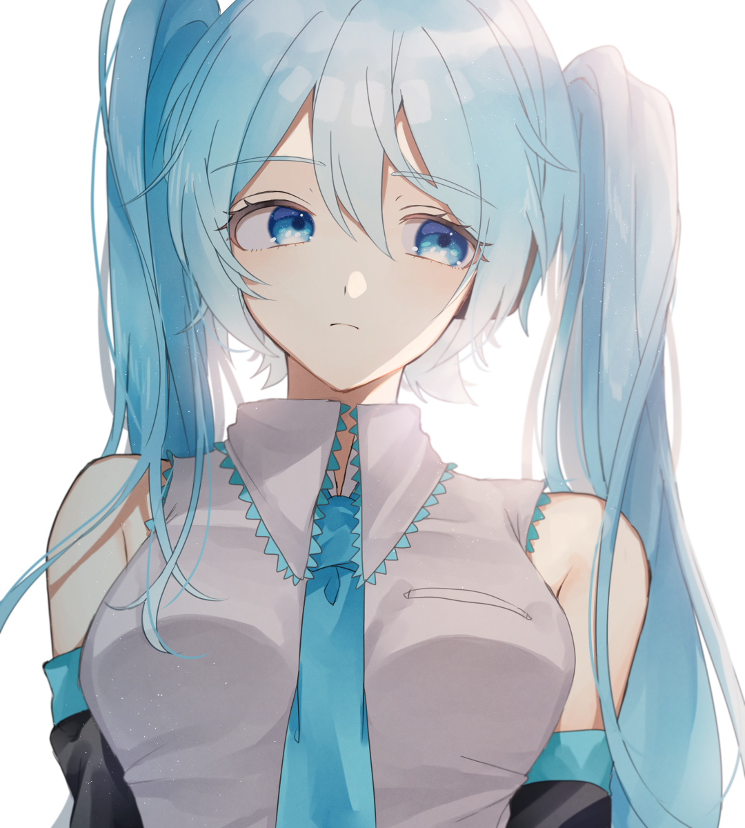 This is a pixiv picture whose title is 初音ミク.