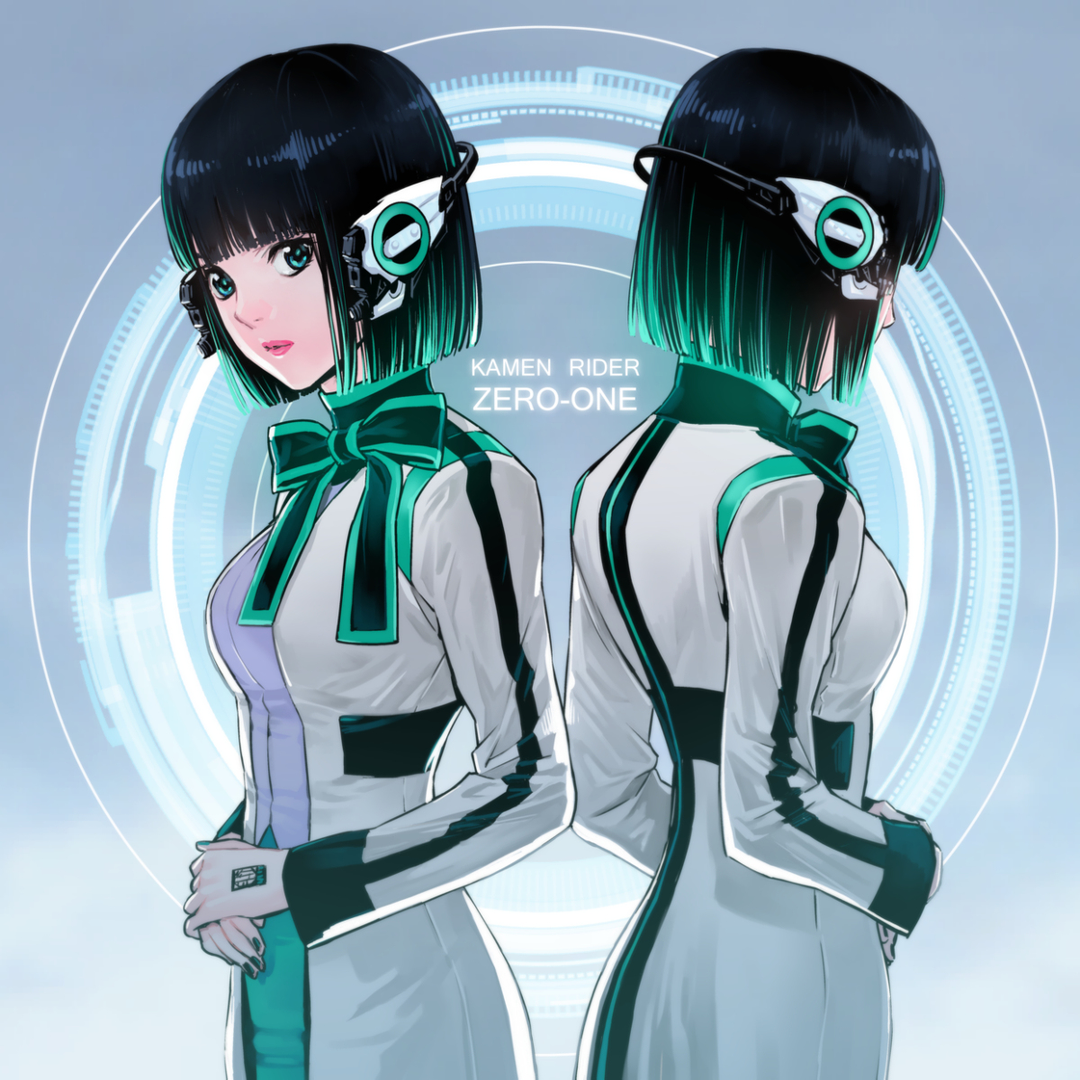 This is a pixiv picture whose title is イズふたり.
