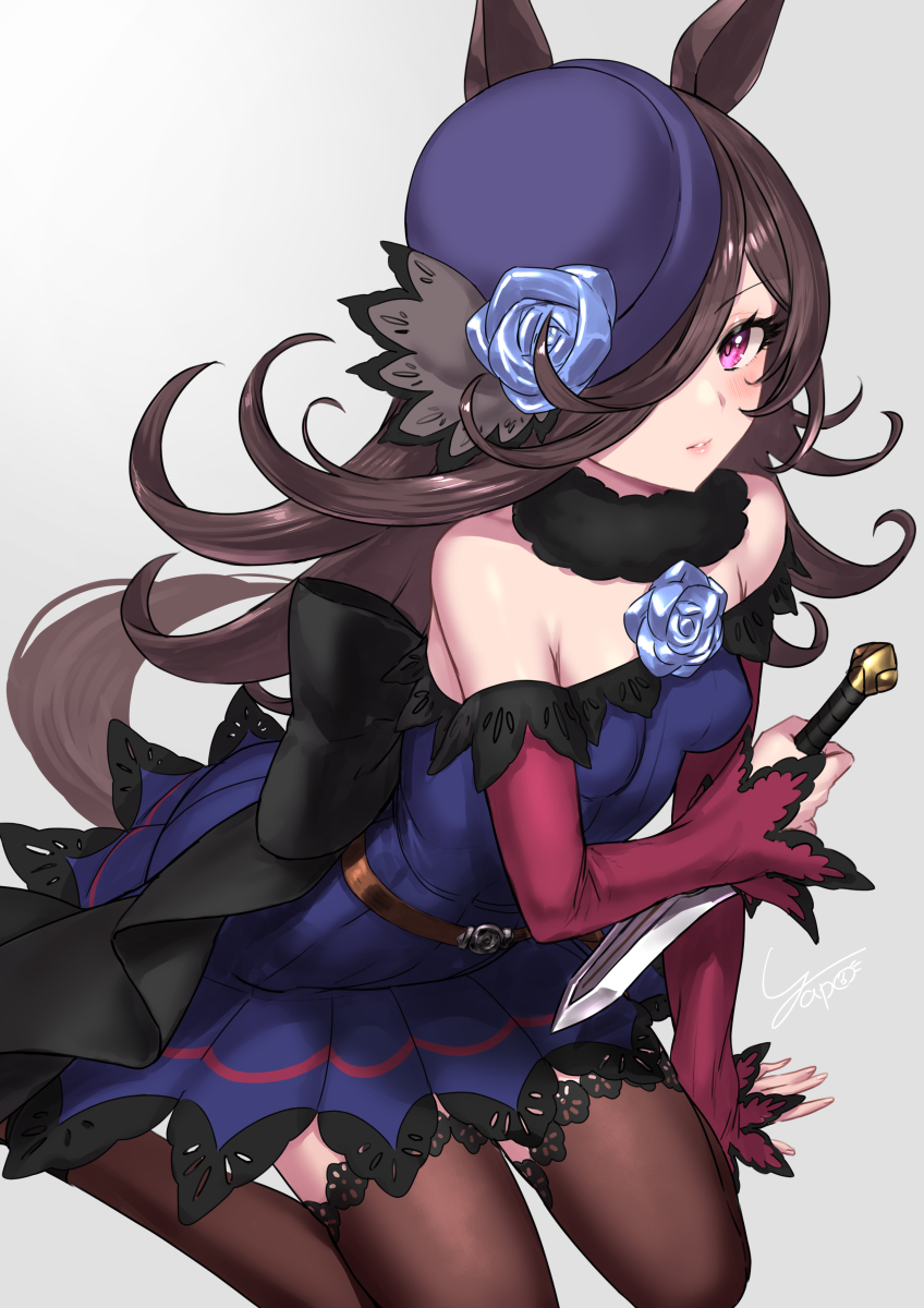 This is a pixiv picture whose title is ライスシャワー.