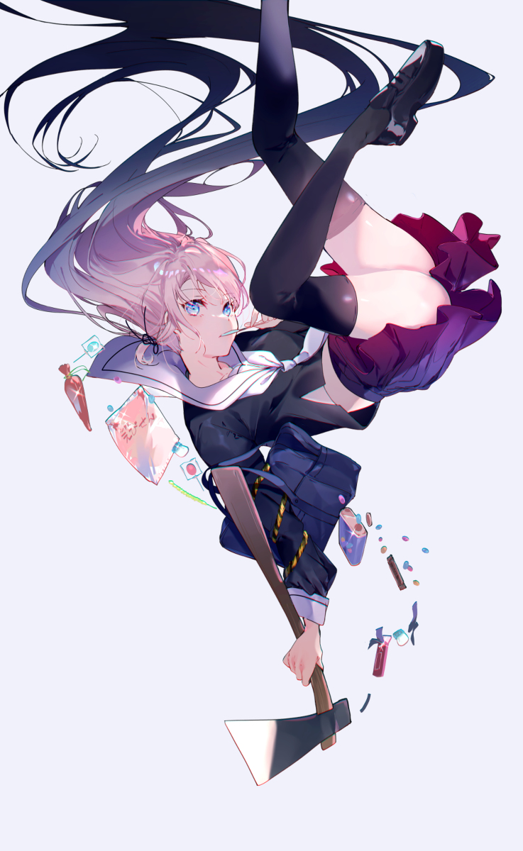 This is a pixiv picture whose title is 【COMITIA136】雨天決行.