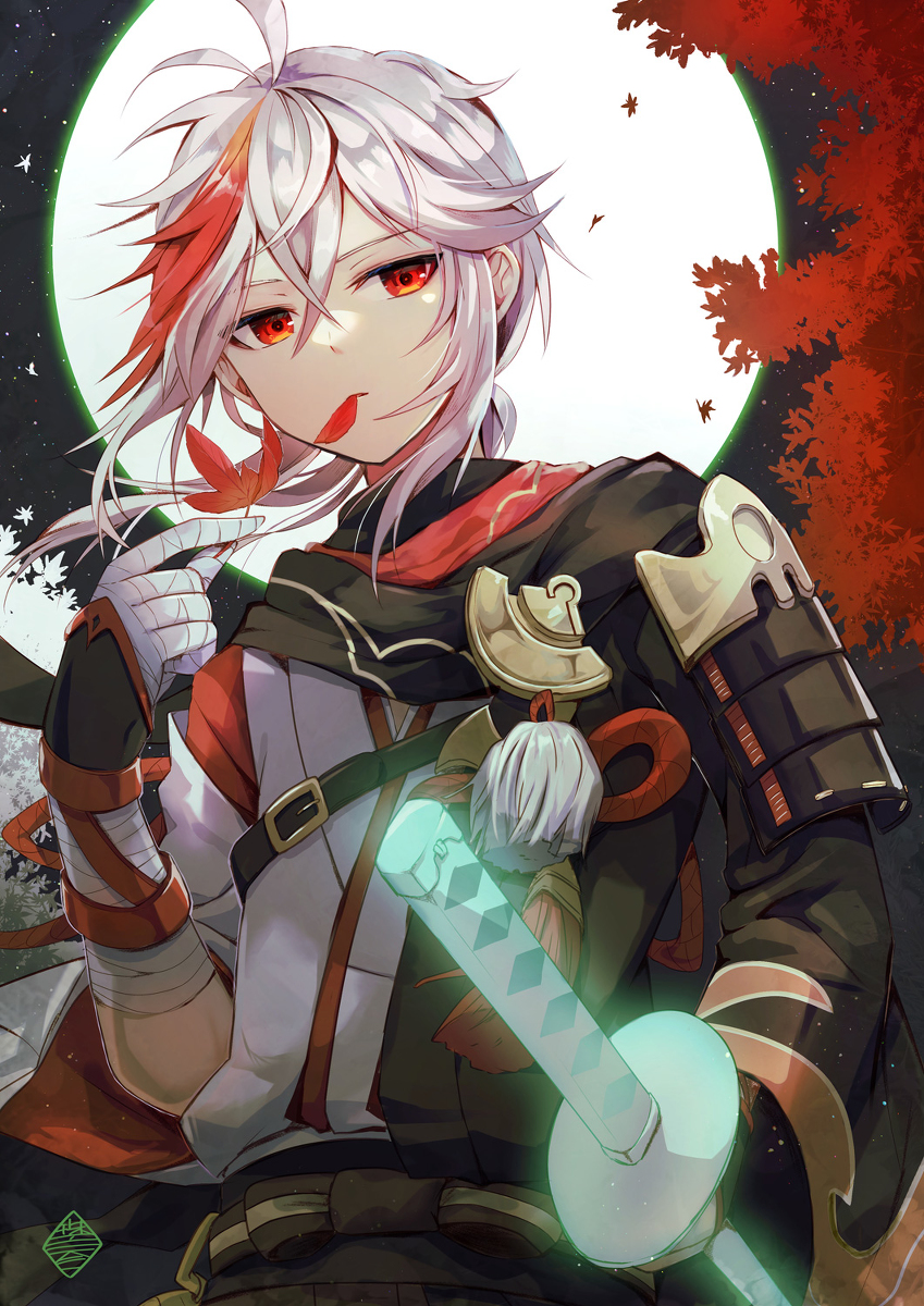 This is a pixiv picture whose title is 楓原万葉くん.
