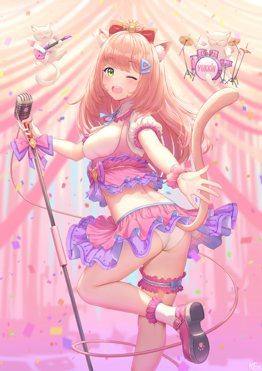 This is a pixiv picture whose title is ゆっきんちゃん.