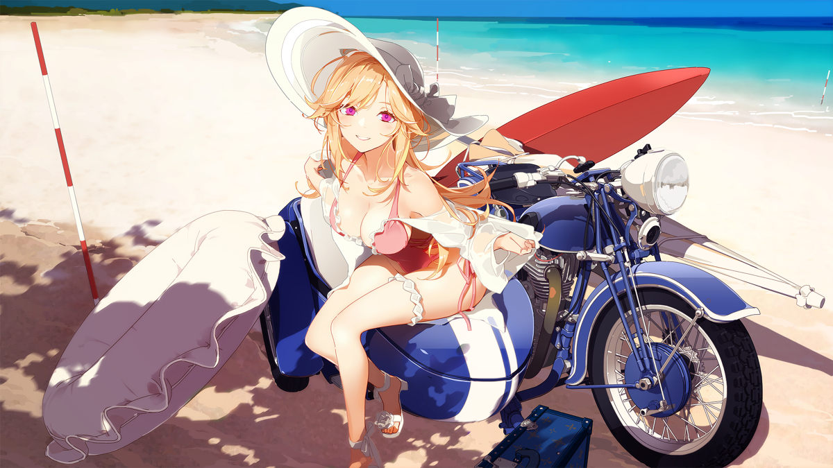 This is a pixiv picture whose title is Côte d'Azur.