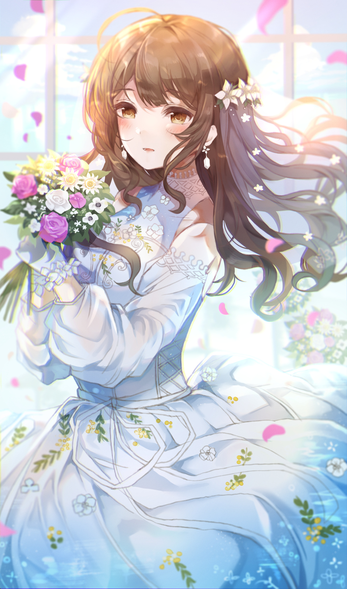 This is a pixiv picture whose title is scream.