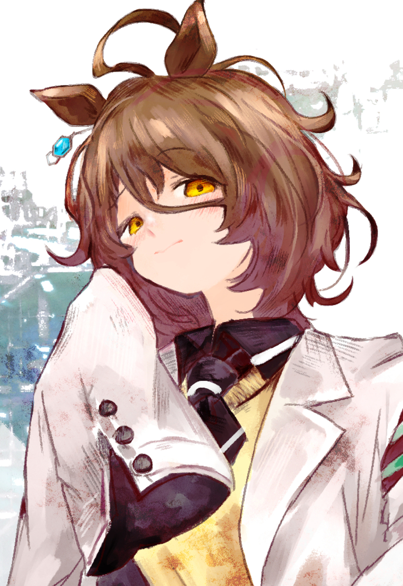 This is a pixiv picture whose title is アグネスタキオン.