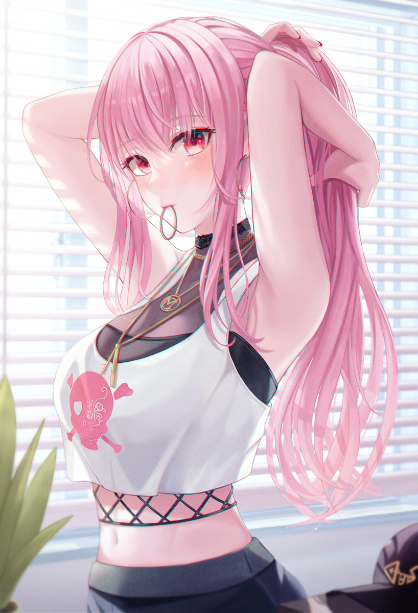 This is a pixiv picture whose title is 配信準備.