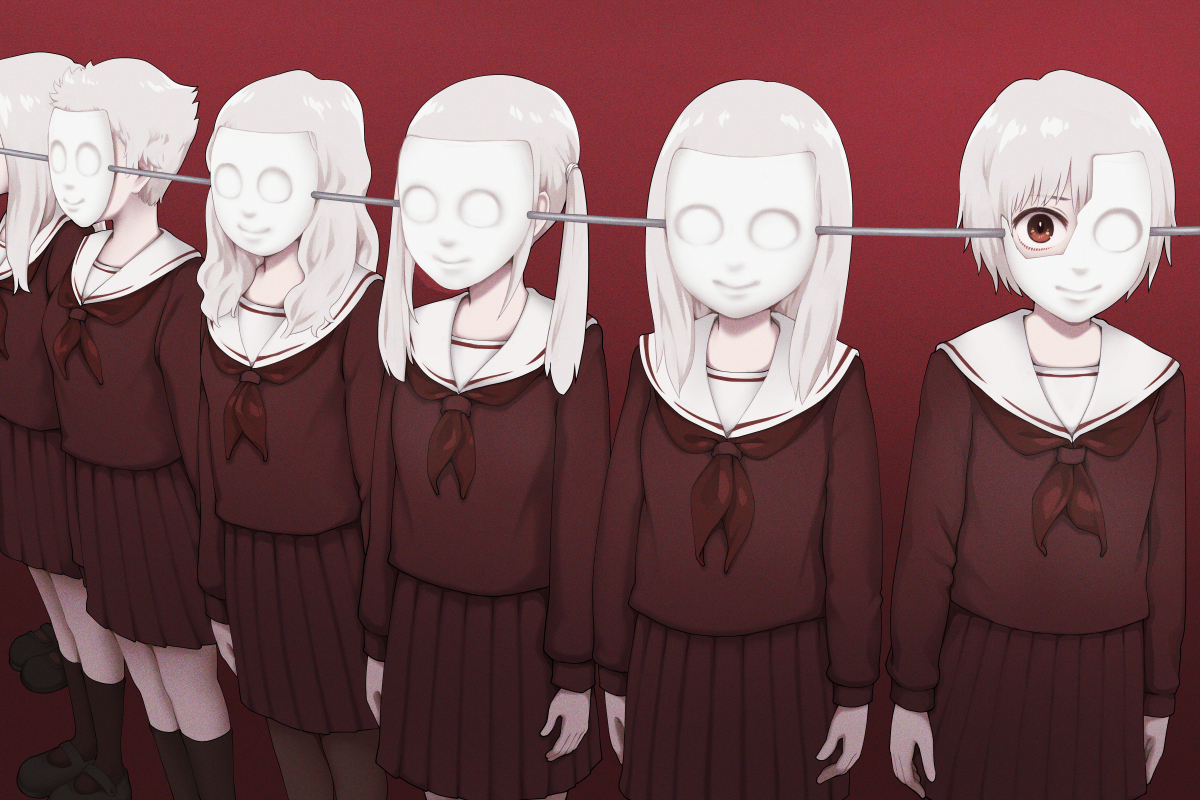 This is a pixiv picture whose title is 共生のために.