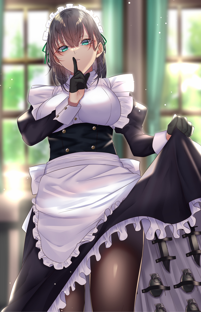 This is a pixiv picture whose title is 「男の方はこういうのが好きなのでしょう？」.