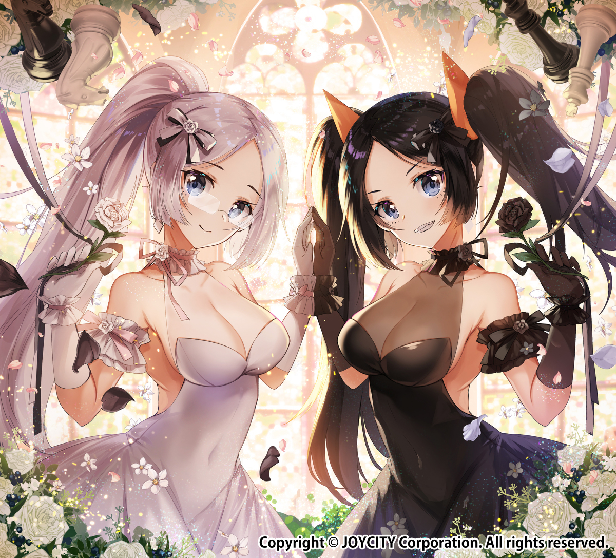 This is a pixiv picture whose title is [仕事絵] ダブルトラップ.