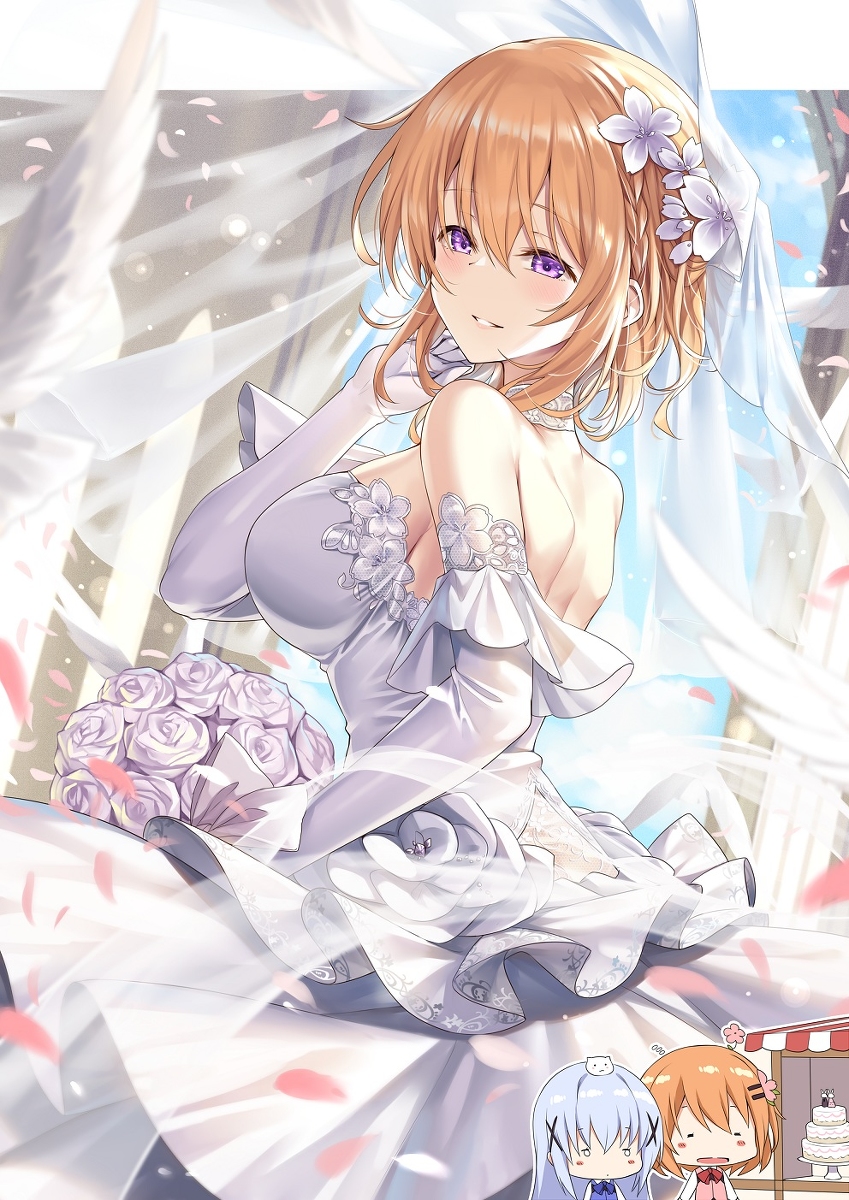 This is a pixiv picture whose title is ご注文はオトナココアですか？53.