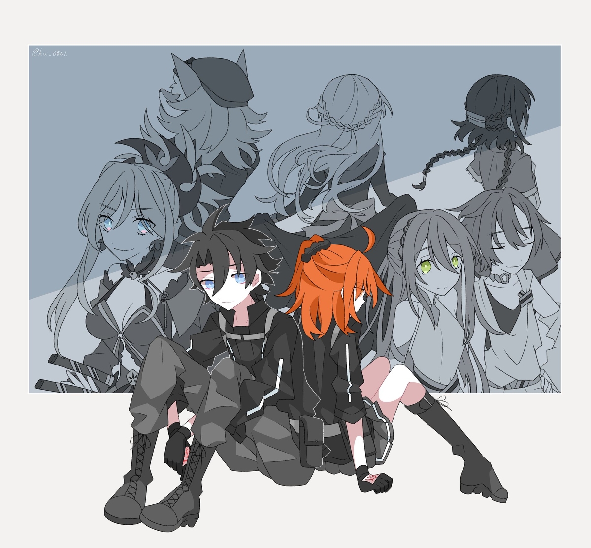 This is a pixiv picture whose title is ロスト・マスターズ.