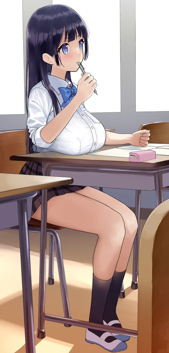 This is a pixiv picture whose title is AとB、ふたつの重さの和を求めよ.