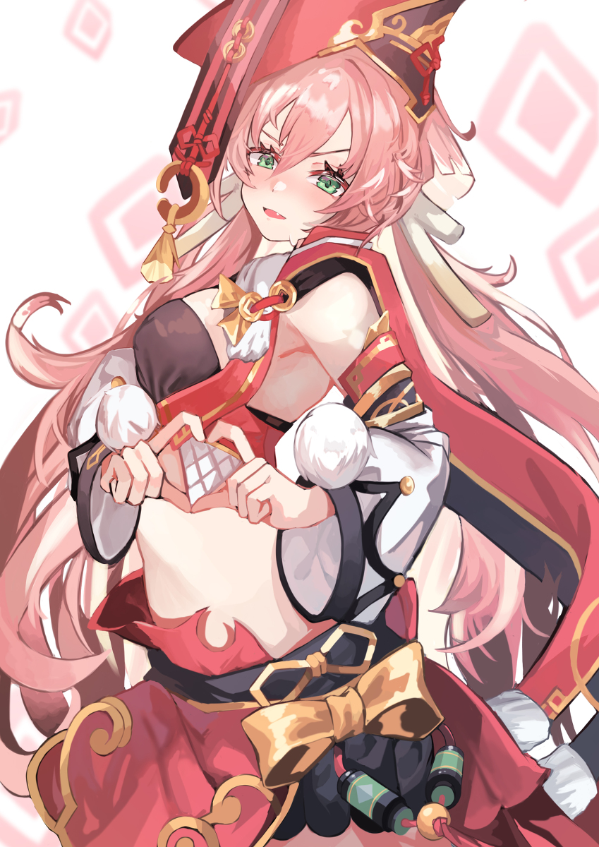 This is a pixiv picture whose title is 萌え萌えキューン! 煙緋.