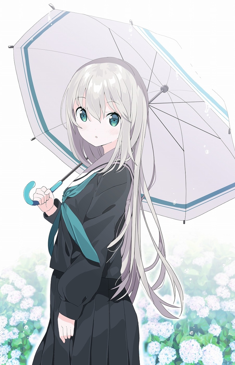 This is a pixiv picture whose title is 雨上がり.