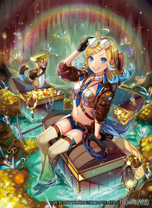 This is a pixiv picture whose title is 「Selesta, Treasure Hunter」.