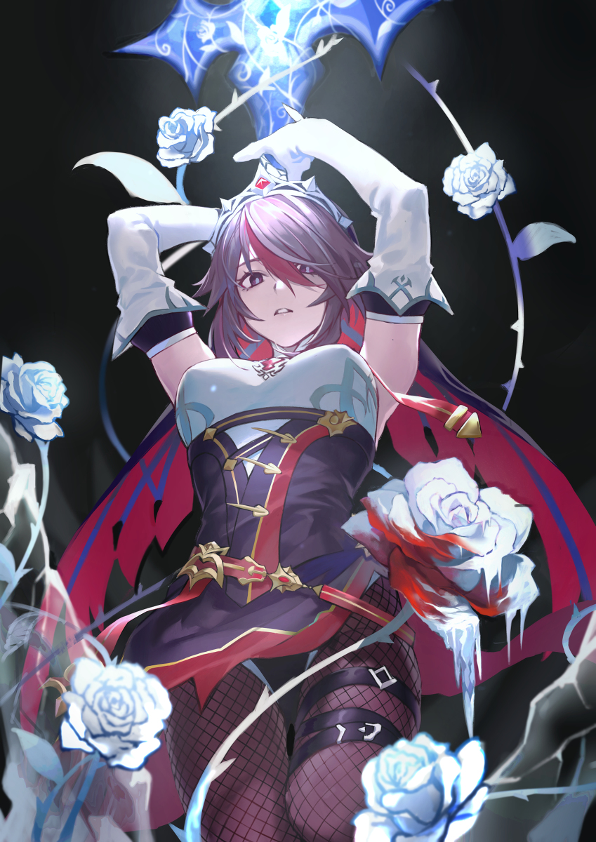This is a pixiv picture whose title is ロサリア.