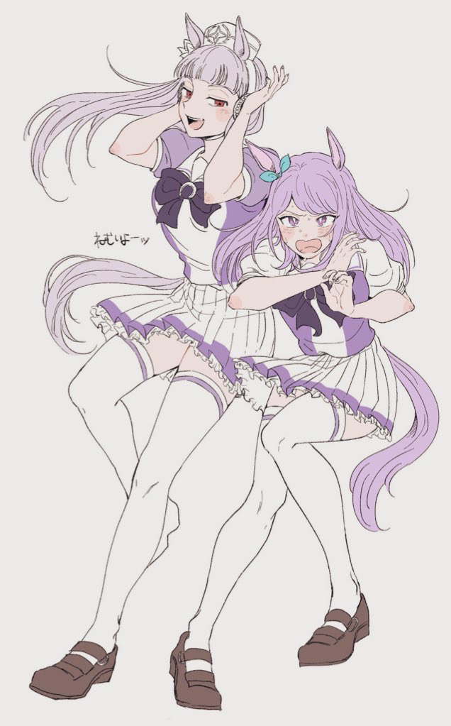 This is a pixiv picture whose title is ゴルマク.