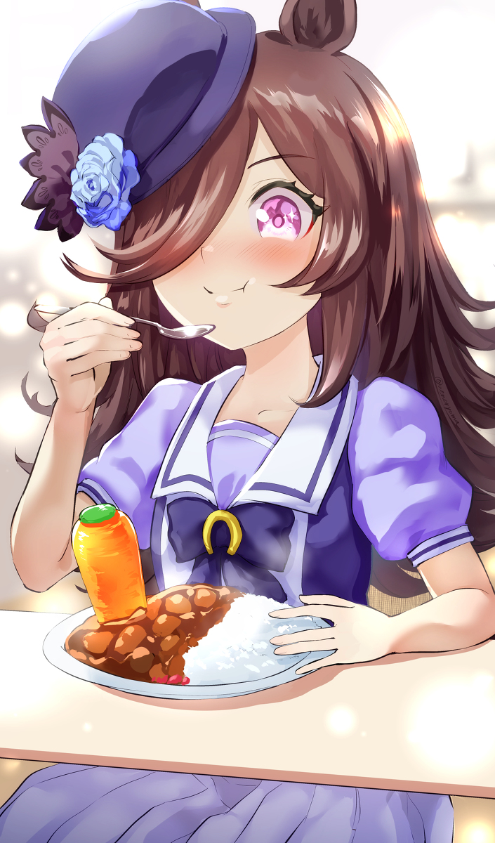 This is a pixiv picture whose title is カレーライス.