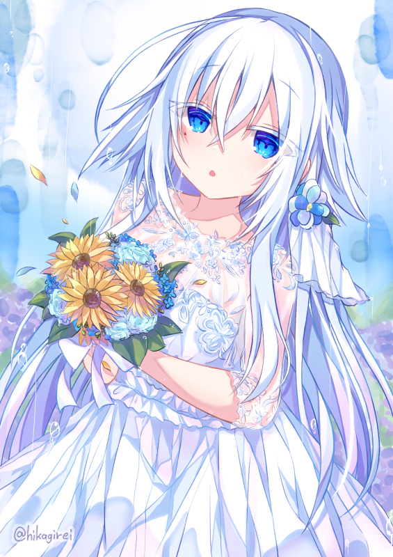 This is a pixiv picture whose title is ジューンブライド.