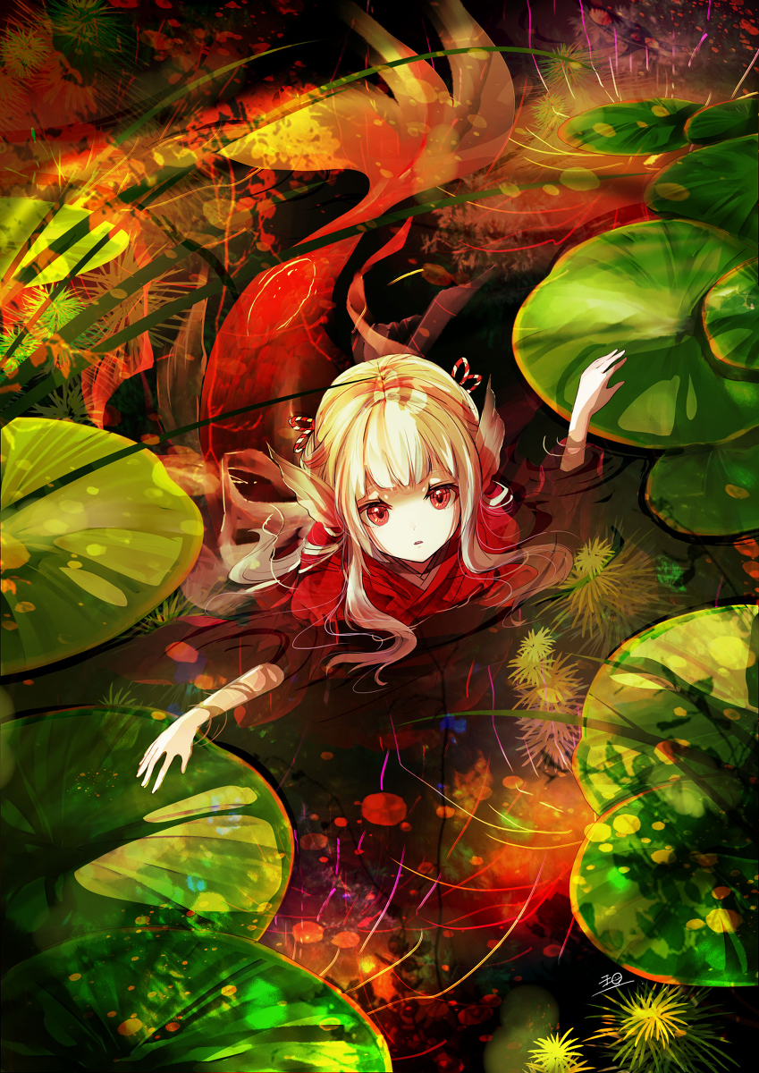 This is a pixiv picture whose title is 金魚ちゃん.