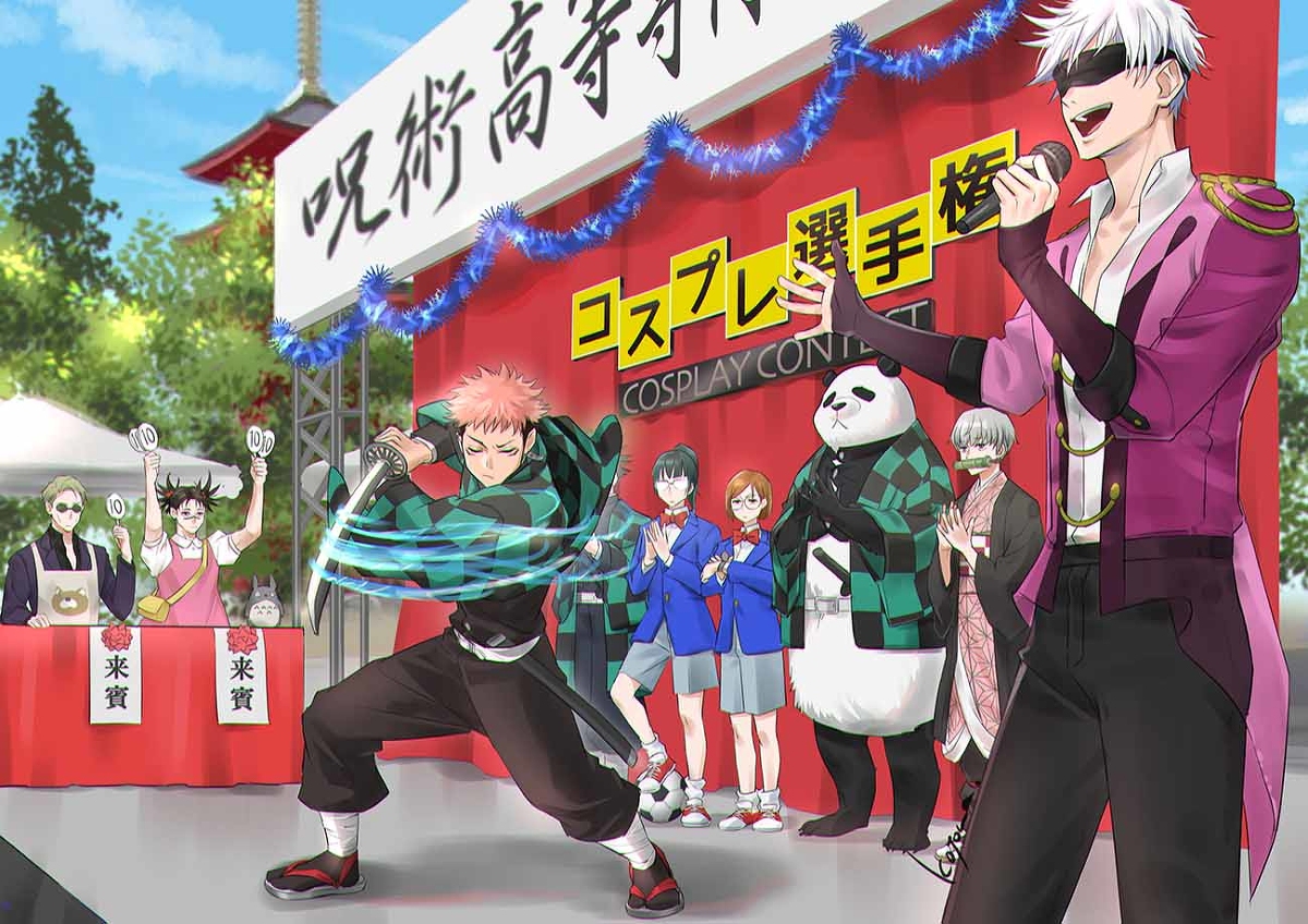 This is a pixiv picture whose title is 文化祭２.