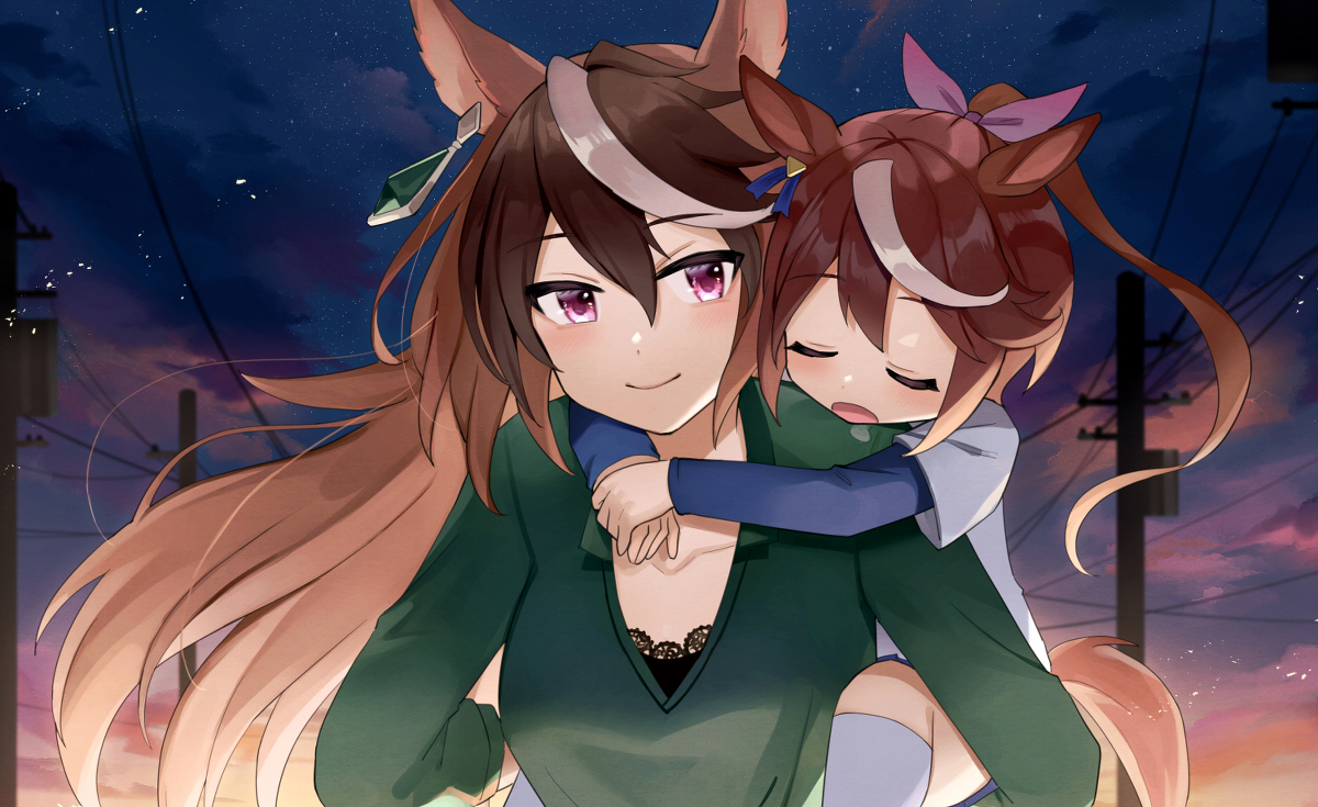 This is a pixiv picture whose title is 帰り道.