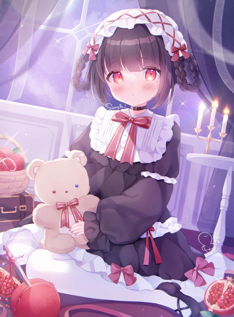 This is a pixiv picture whose title is 🧸͙🎀.