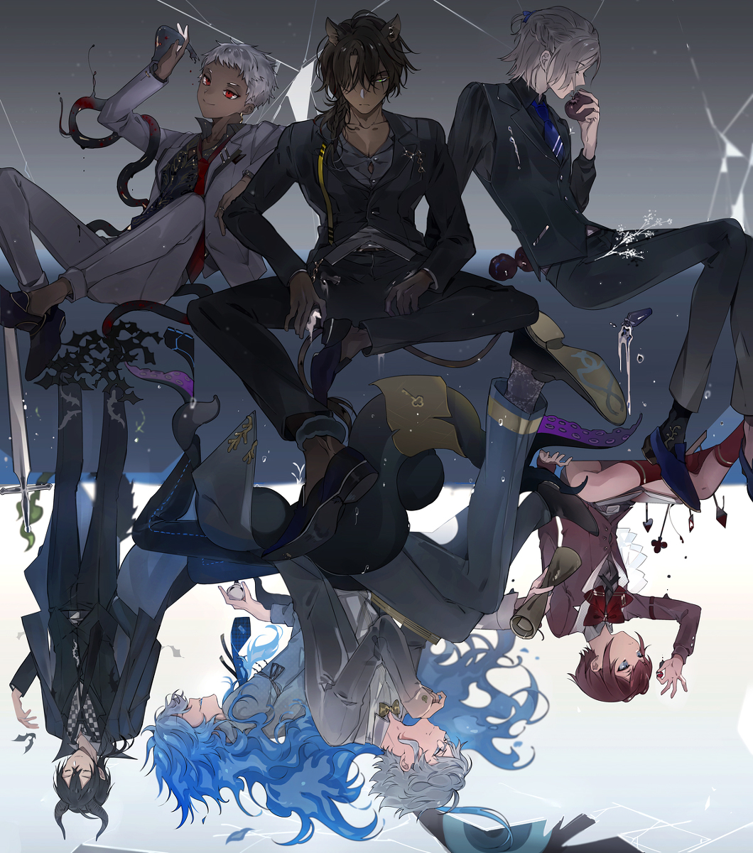 This is a pixiv picture whose title is 寮長.