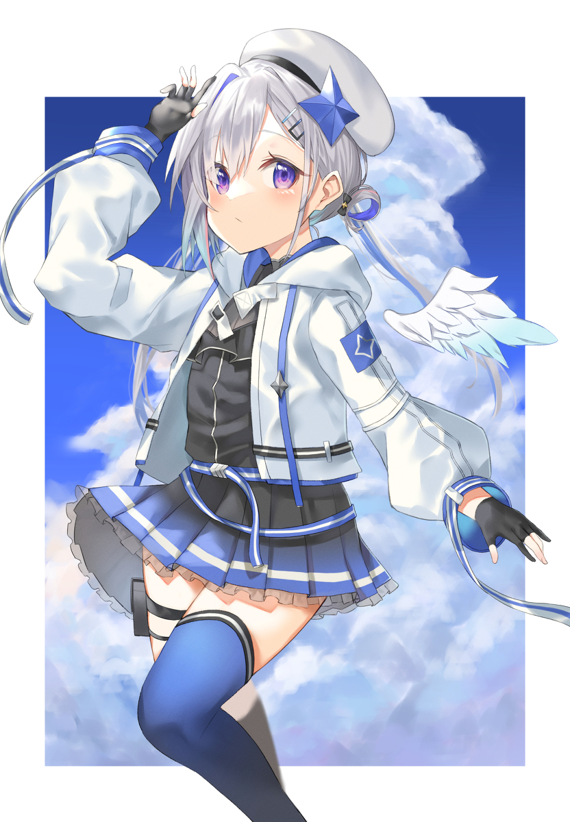 This is a pixiv picture whose title is amane.