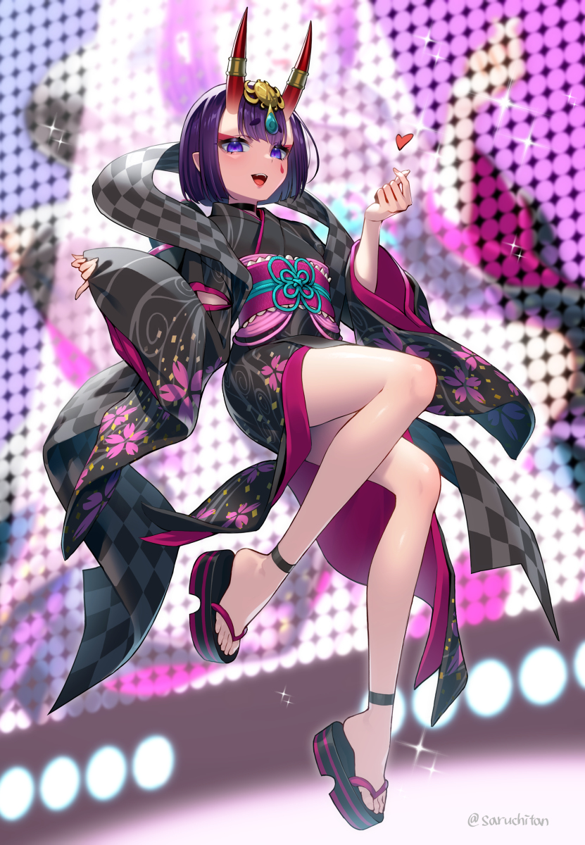 This is a pixiv picture whose title is アイドル酒吞ちゃん.