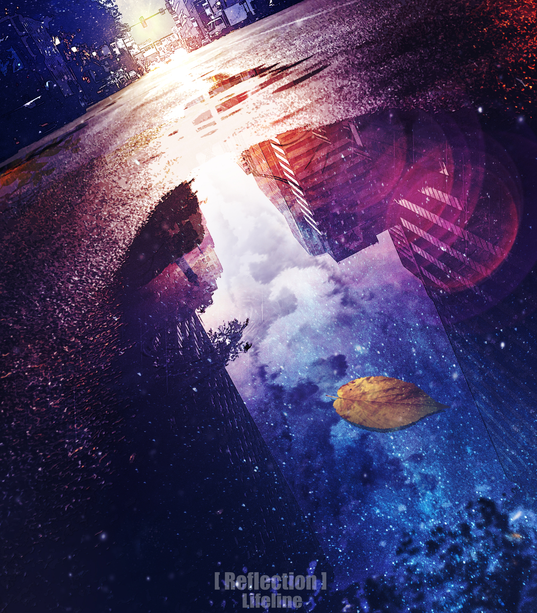 This is a pixiv picture whose title is 映星.