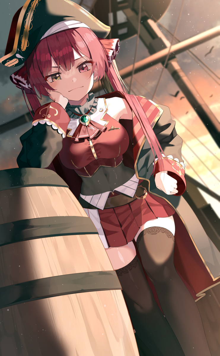 This is a pixiv picture whose title is 船長🏴‍☠️.