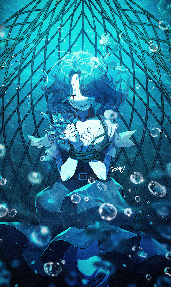 This is a pixiv picture whose title is 漁師.