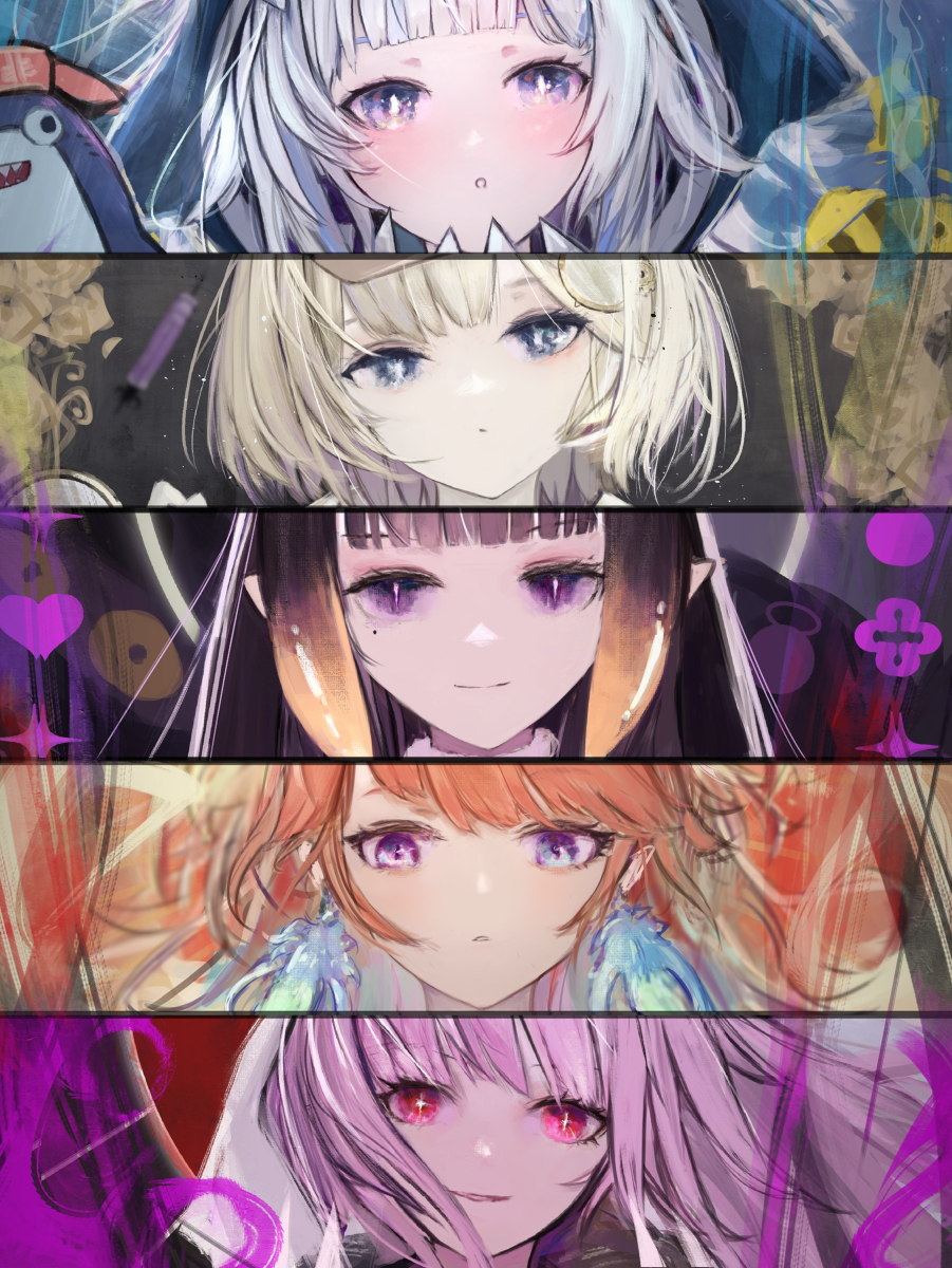 This is a pixiv picture whose title is Hololive Myth/白銀ノエル.