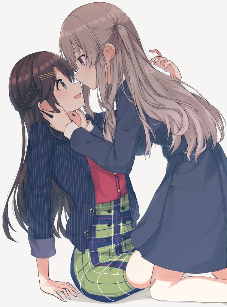 This is a pixiv picture whose title is 今日の霧子はちょっと強気.