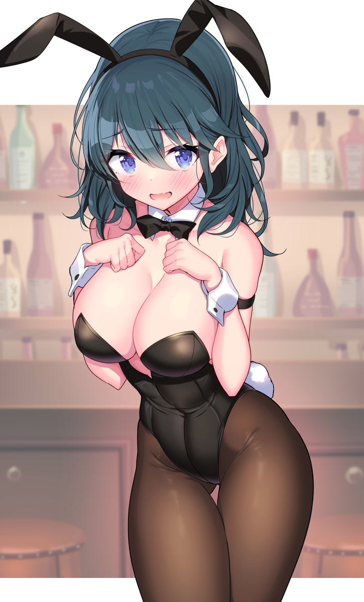This is a pixiv picture whose title is バニーベレス先生.
