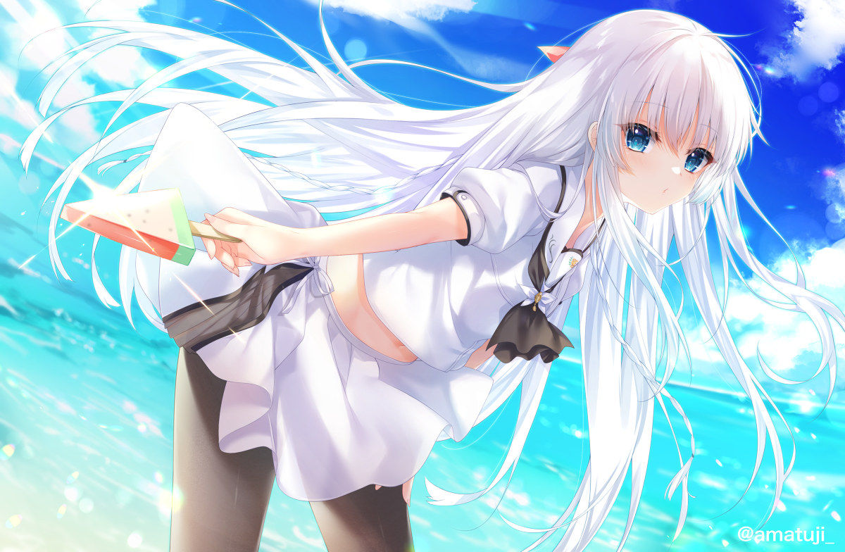 This is a pixiv picture whose title is 鳴瀬しろは.