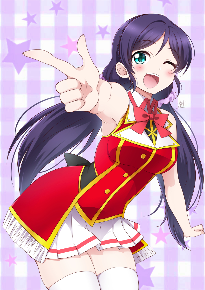This is a pixiv picture whose title is 希パワー注入💜.