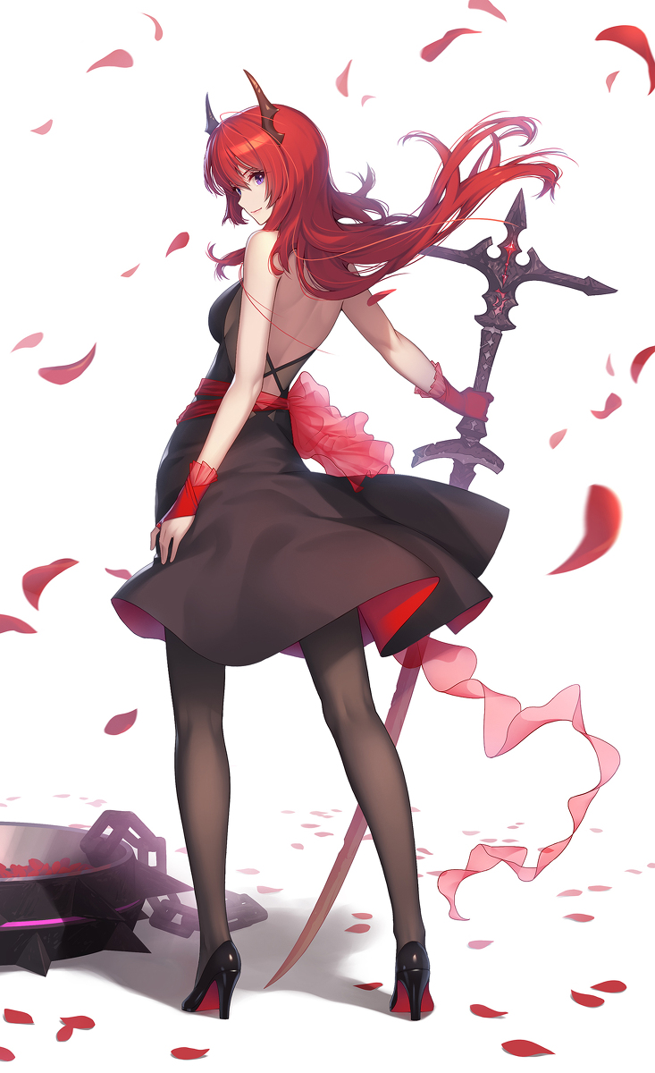 This is a pixiv picture whose title is Surtr.