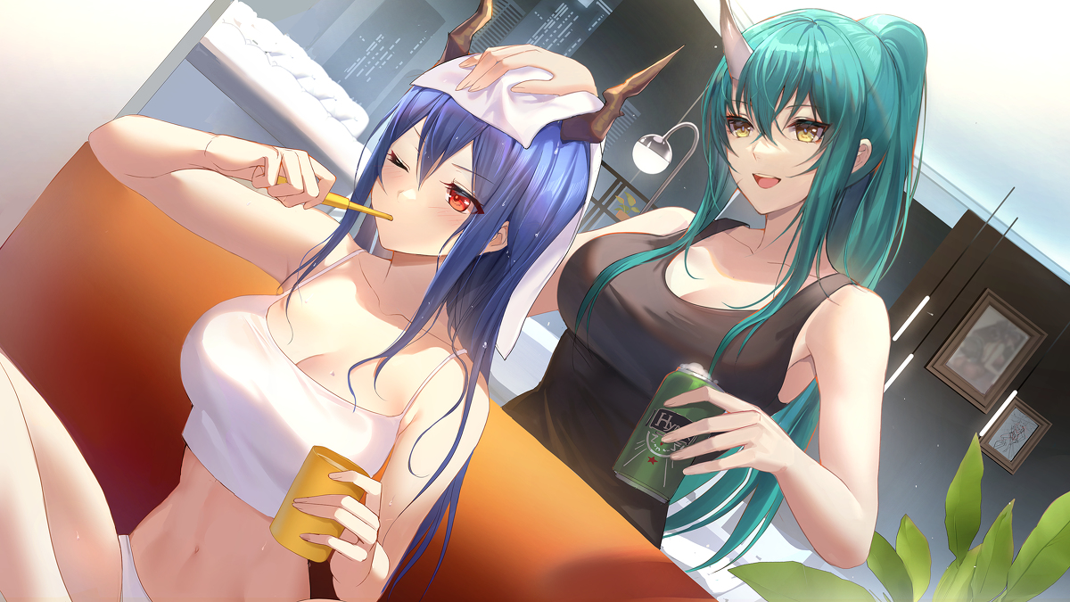 This is a pixiv picture whose title is ♥.