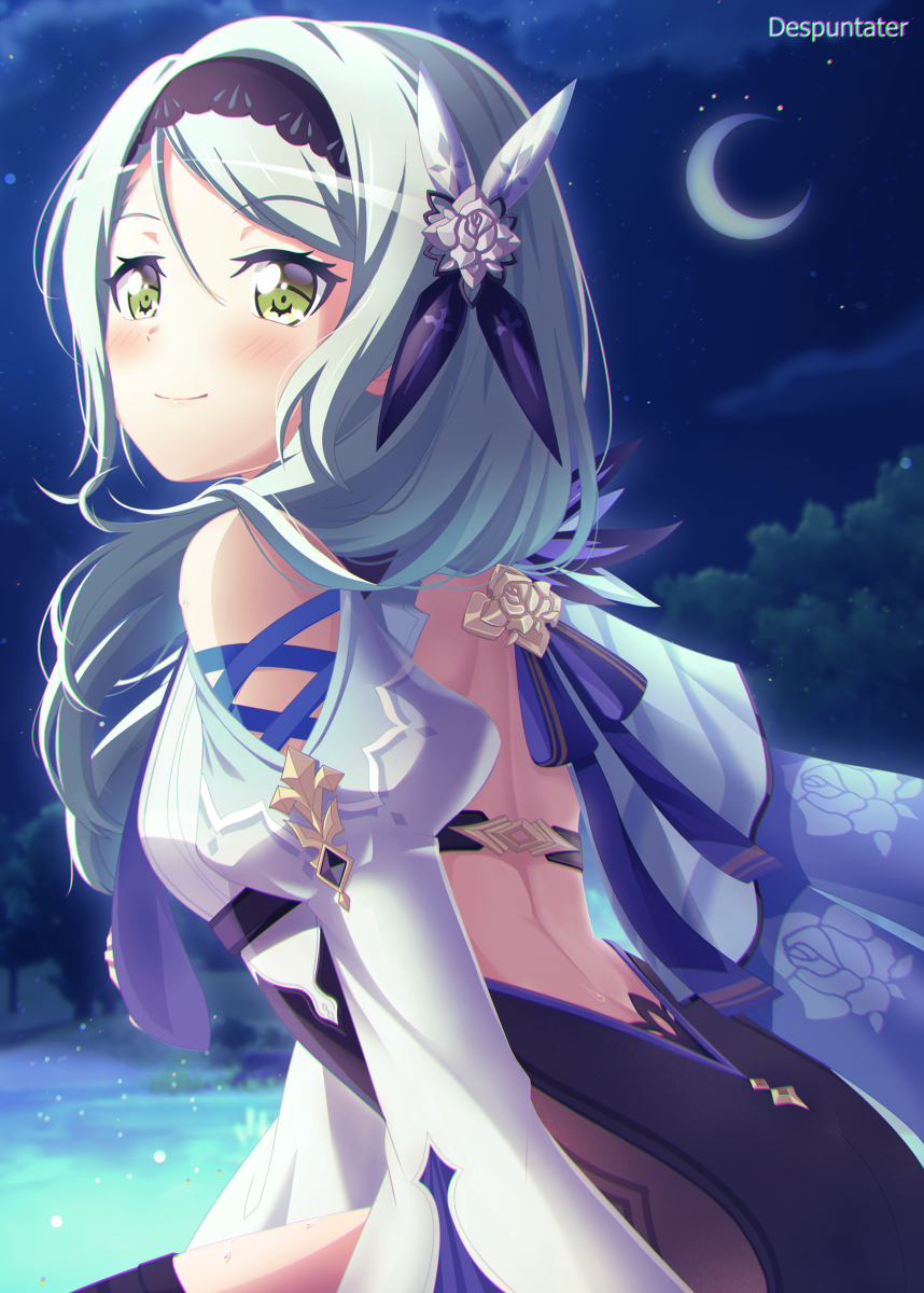 This is a pixiv picture whose title is Hikawa Sayo (Eula).