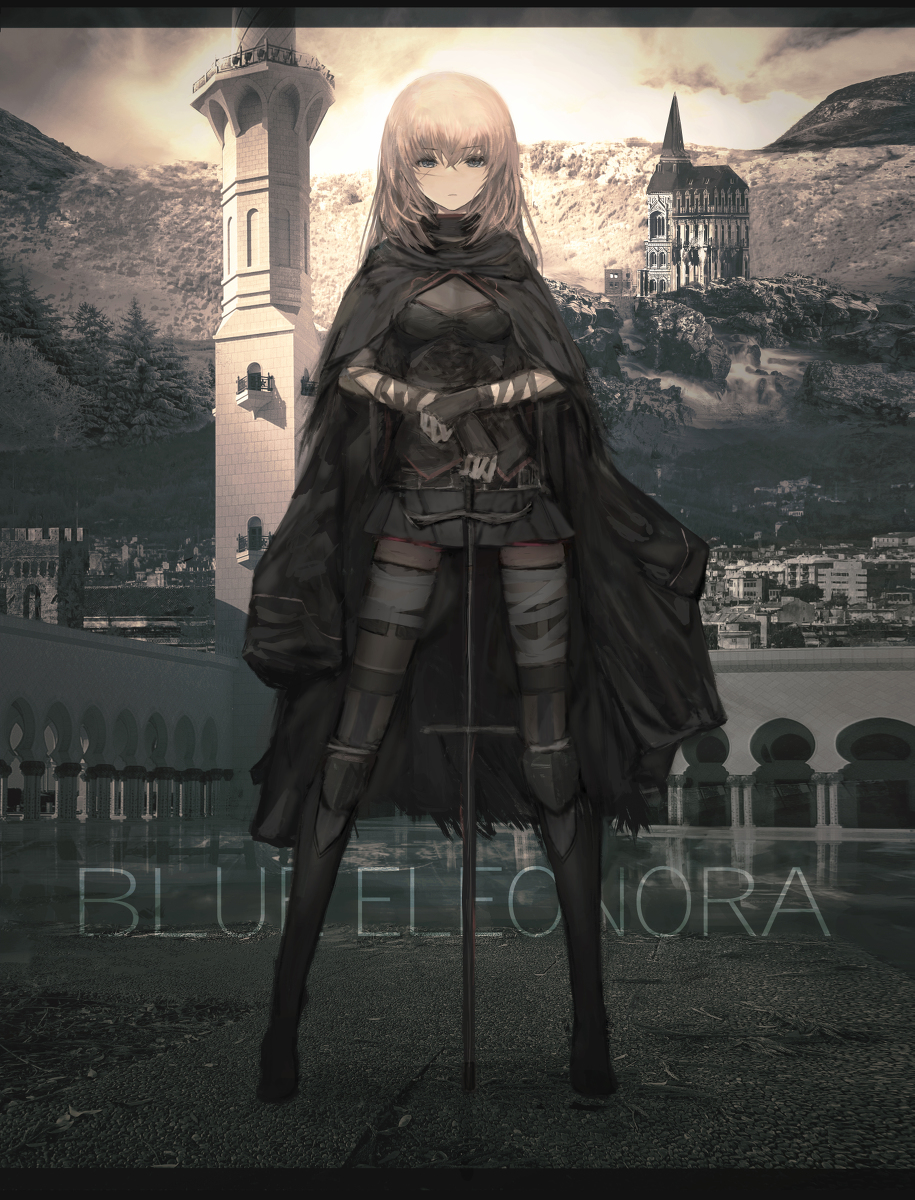 This is a pixiv picture whose title is BlueEleonora.