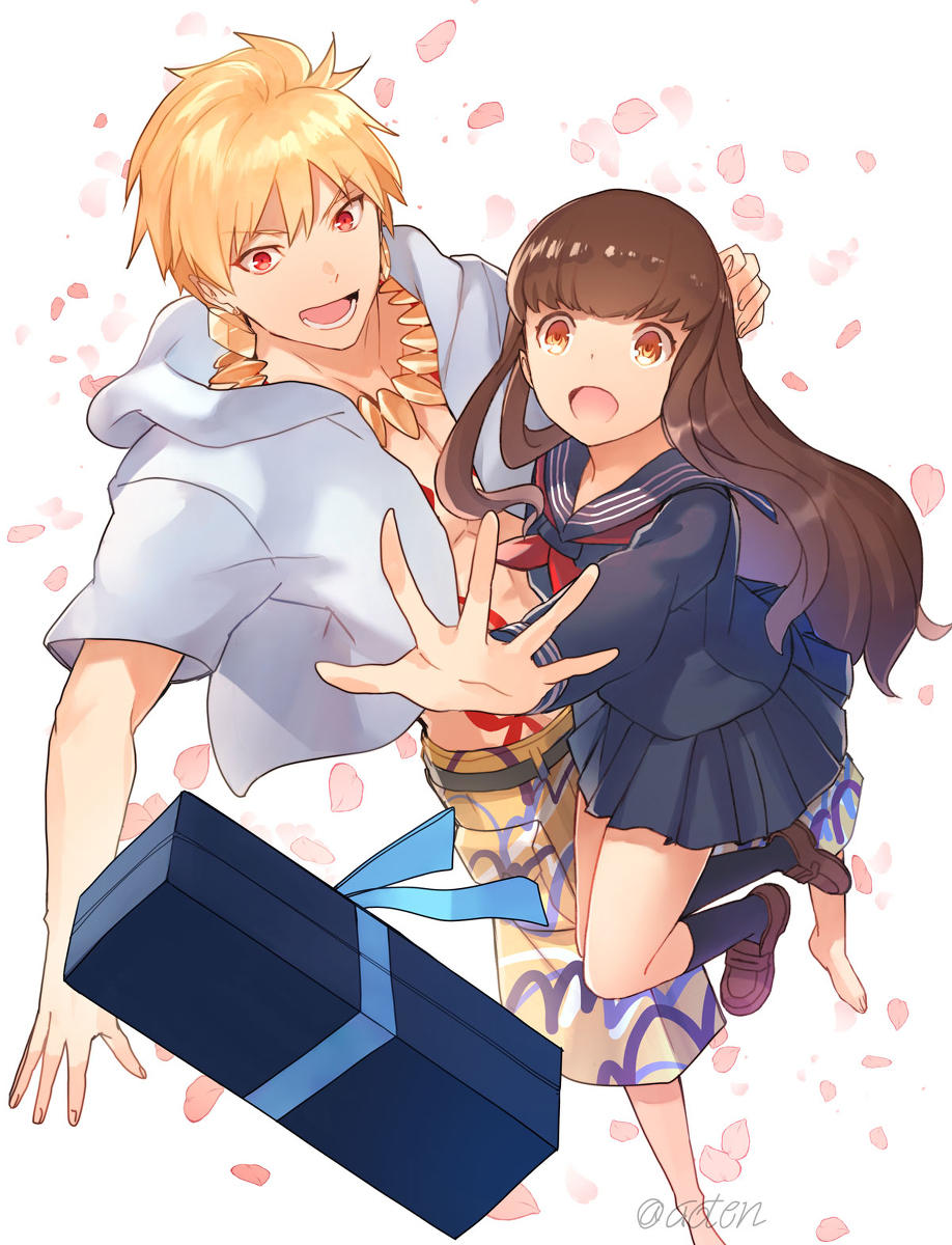 This is a pixiv picture whose title is 金女主プチオンリー表紙類.